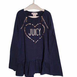 Juicy Couture Casual Top with Sequins and Peplum
